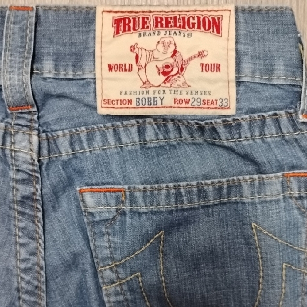 Classic Straight-Leg Jeans in Light Blue True Religion